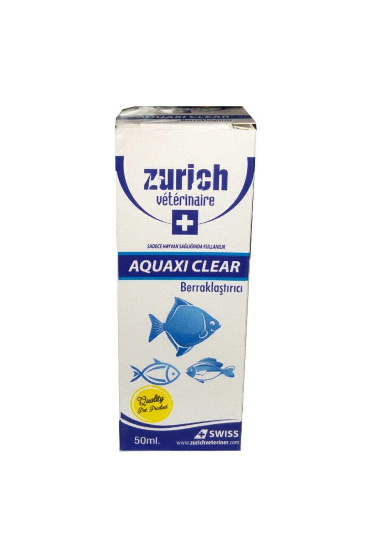 Zurich Zürich Aquaxi-clear Akvaryum Berraklaştırıcı Çözelti 50 Ml
