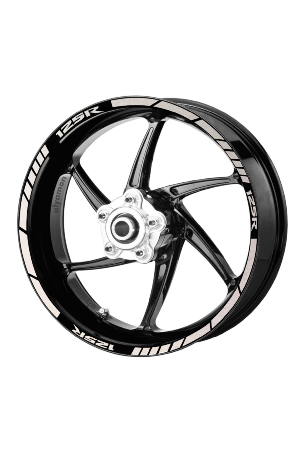 Deeb Cbr 125 Jant Şeridi Beyaz Beyaz Model X
