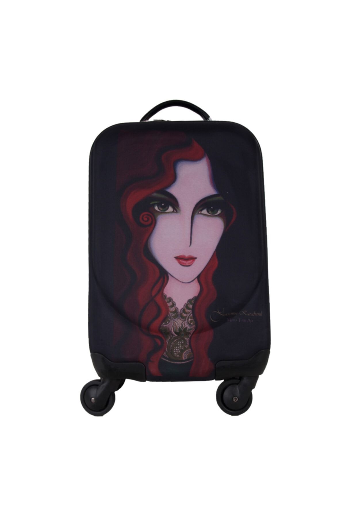 Biggdesign Portre Kabin Boy Kanvas Valiz 18 Inch