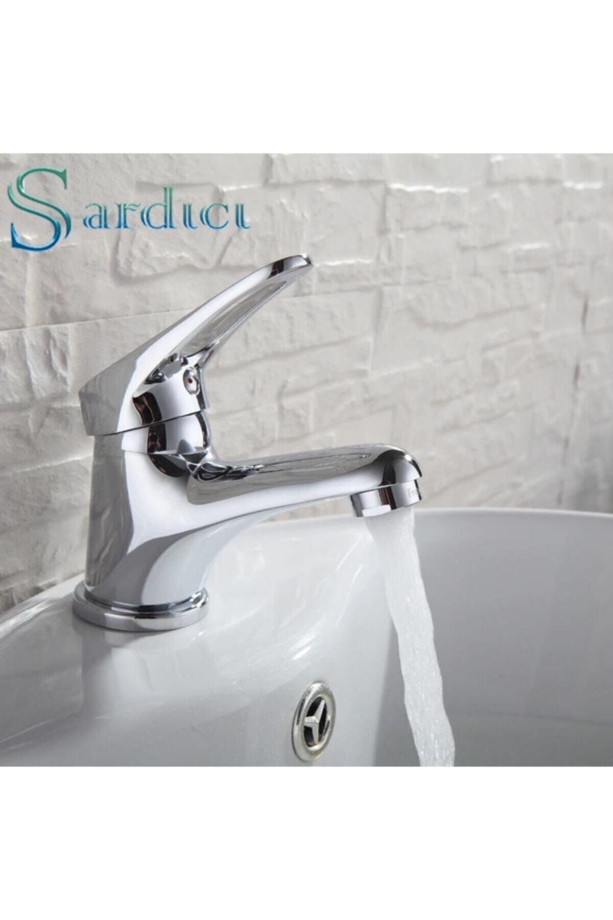 Sardıcı Sabit Lavabo Bataryası 40'lık Seramik Kartuş