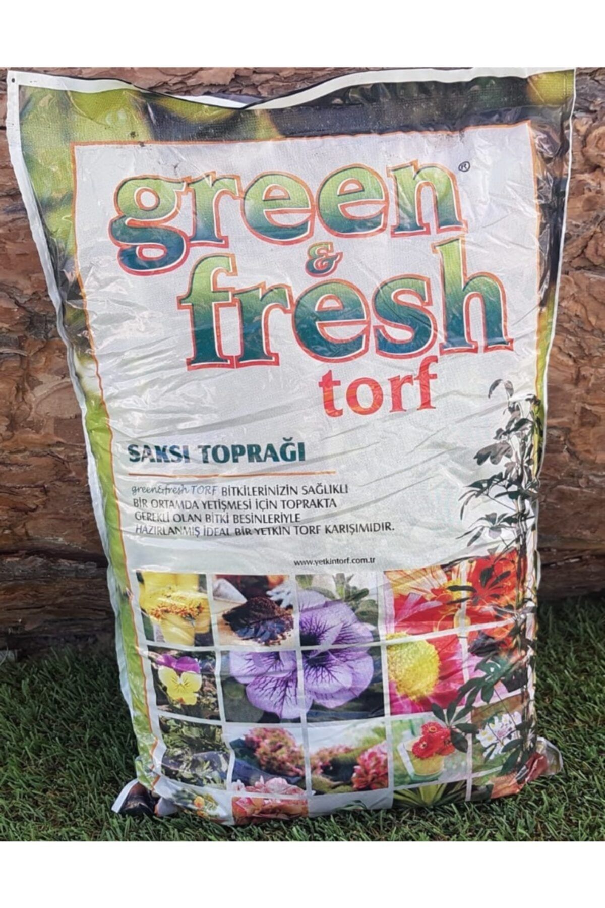 green fresh Saksı Toprağı 4 Adet 3 Lt Çiçek Toprağı Torf Toprak Perlitli Torf