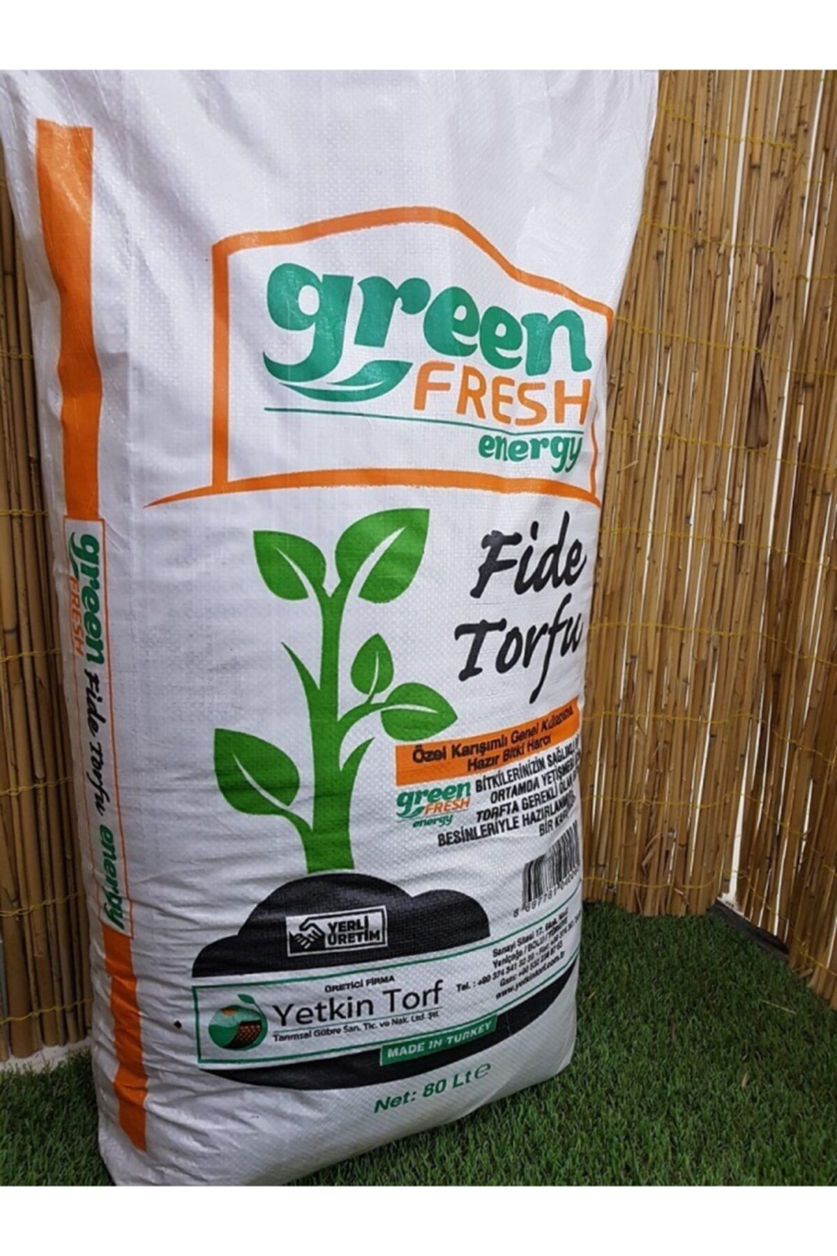 green fresh Torf Toprak 80 lt