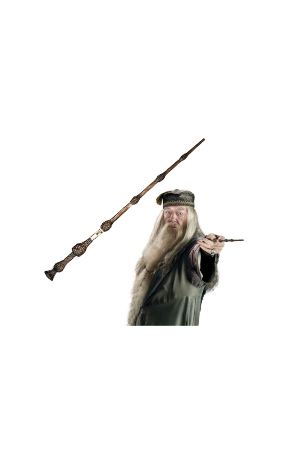 Simfa Davet Mektubu Hediyeli Harry Potter 3'lü Asa Seti ( Dumbledore & Harry Potter & Voldemort )