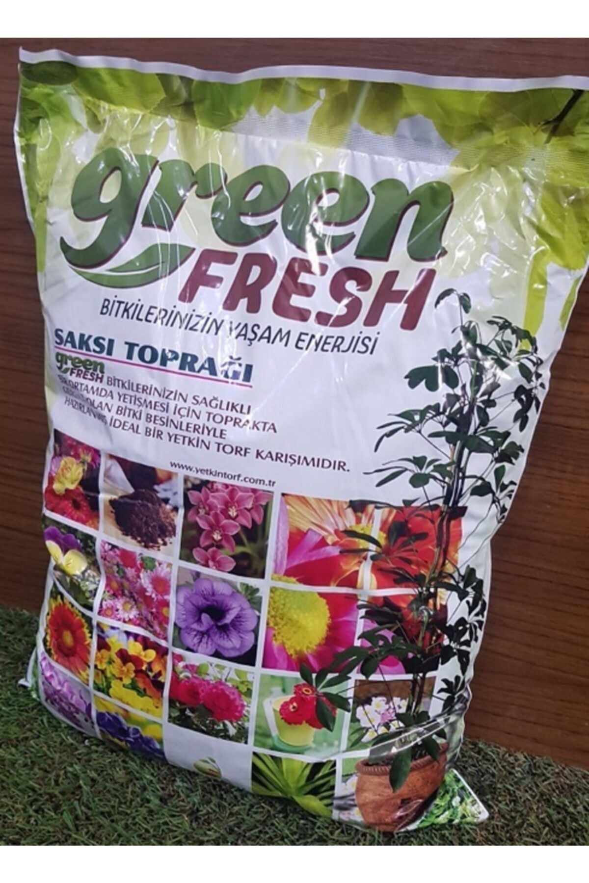green fresh Saksı Toprağı 3 Adet 5 lt Çiçek Toprağı Torf Toprak Perlitli Torf