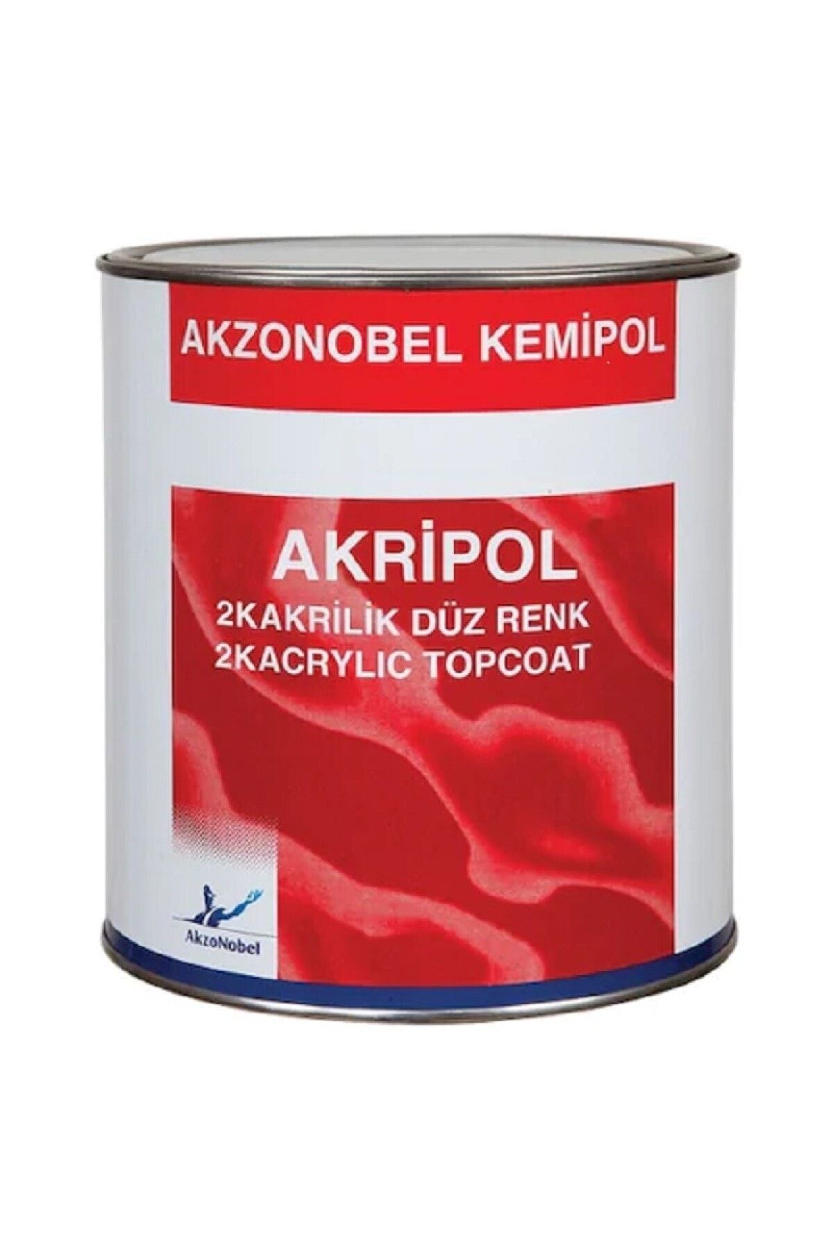 AKZO NOBEL Akzonobel Akripol Fiat 601 2k Akrilik Siyah Boya 1 Litre