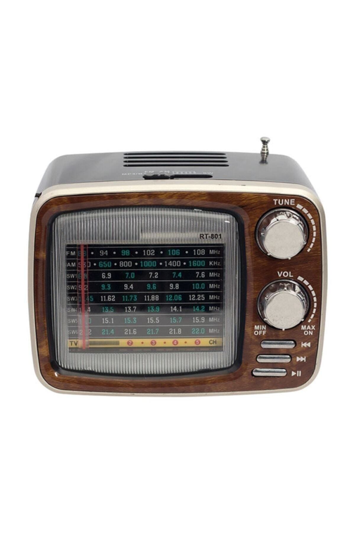 Yussraw Usb/sd/fm/ Hoparlör Nostaljik Radyo Bluetooth Destekli Yusrav