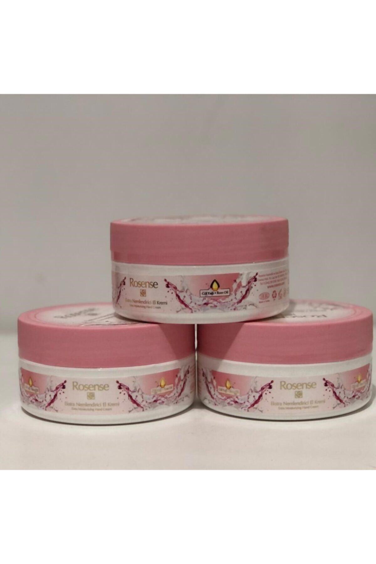 Rosense Ekstra Nemlendirici El Kremi 150ml 3 Adet