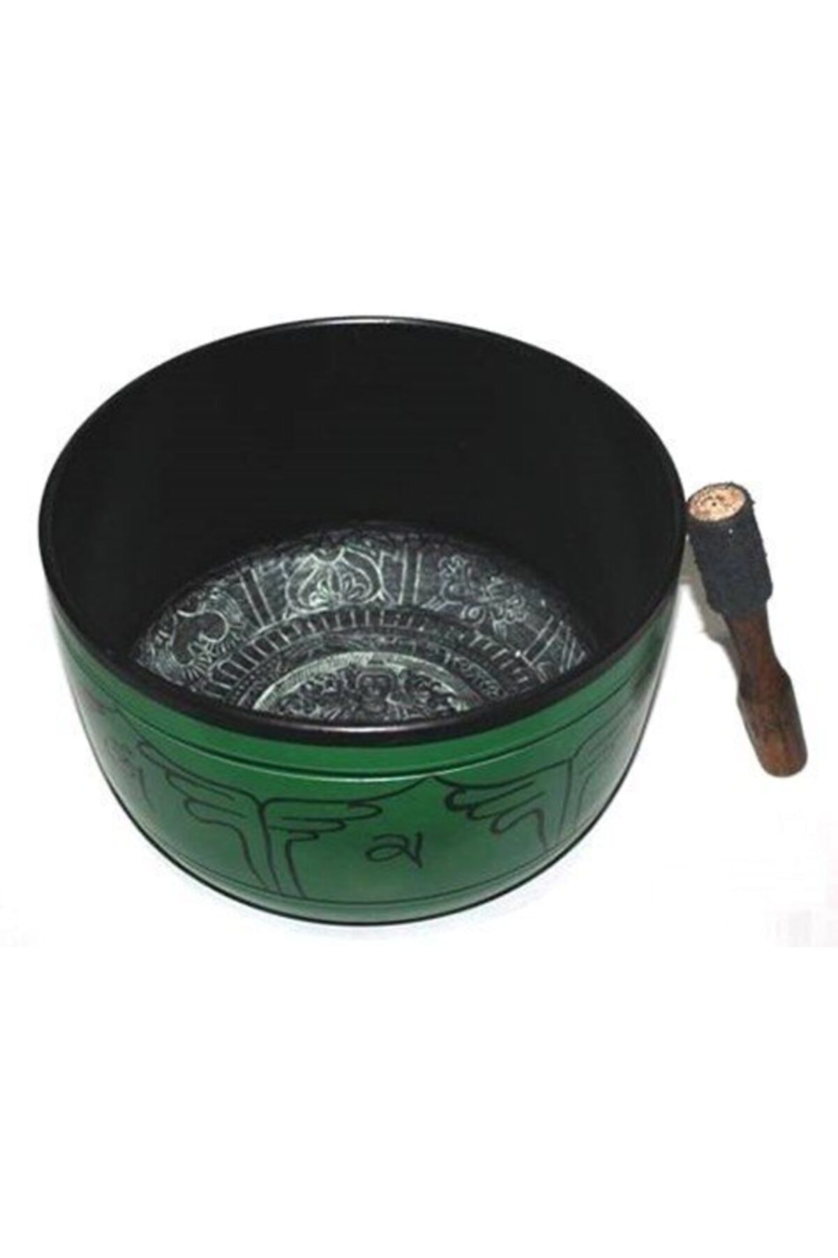 A&A Store Dev Boy Tibet Kase Meditasyon Çanı Buddha Işlemeli