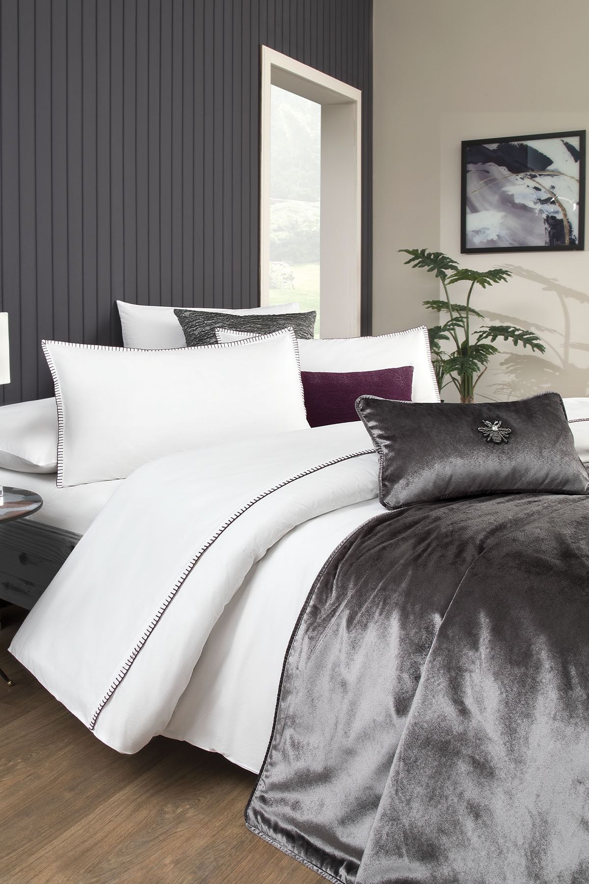 Yataş Bedding Ange Çoban Dikişli Nevresim Takımı