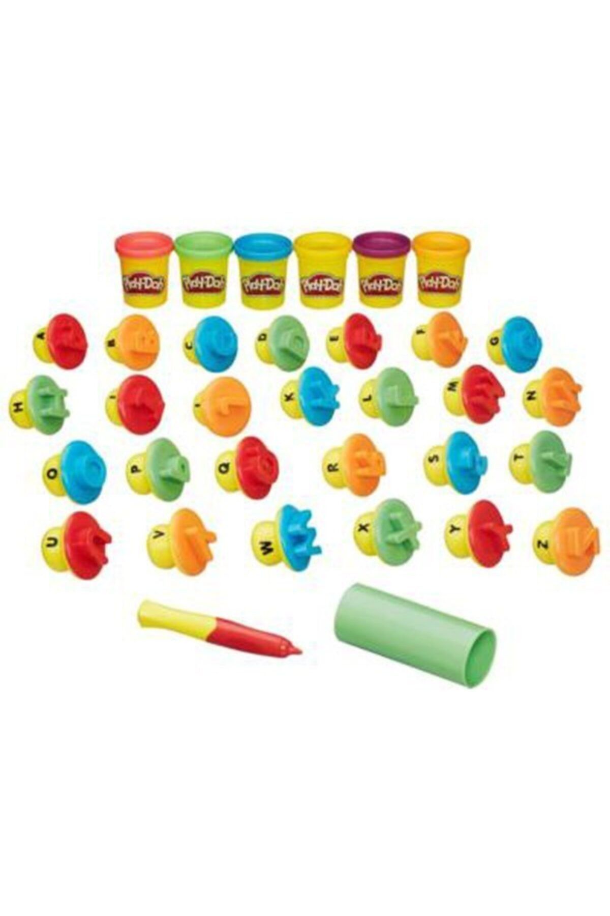 Play Doh Harfleri ve Kelimeleri Öğreniyorum Oyun Hamuru Seti