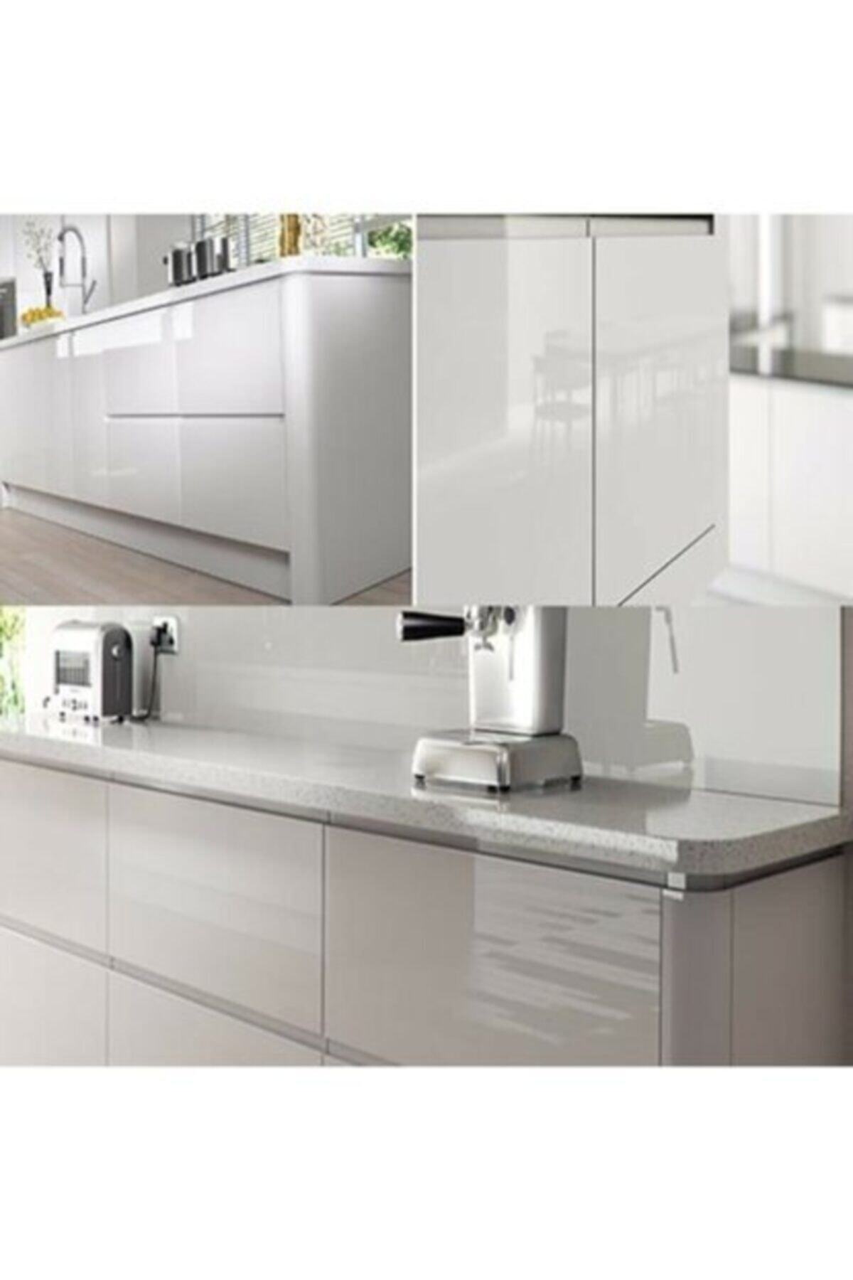 BOZMET Dolap Kaplama Folyosu Parlak Beyaz 105cmx6mt