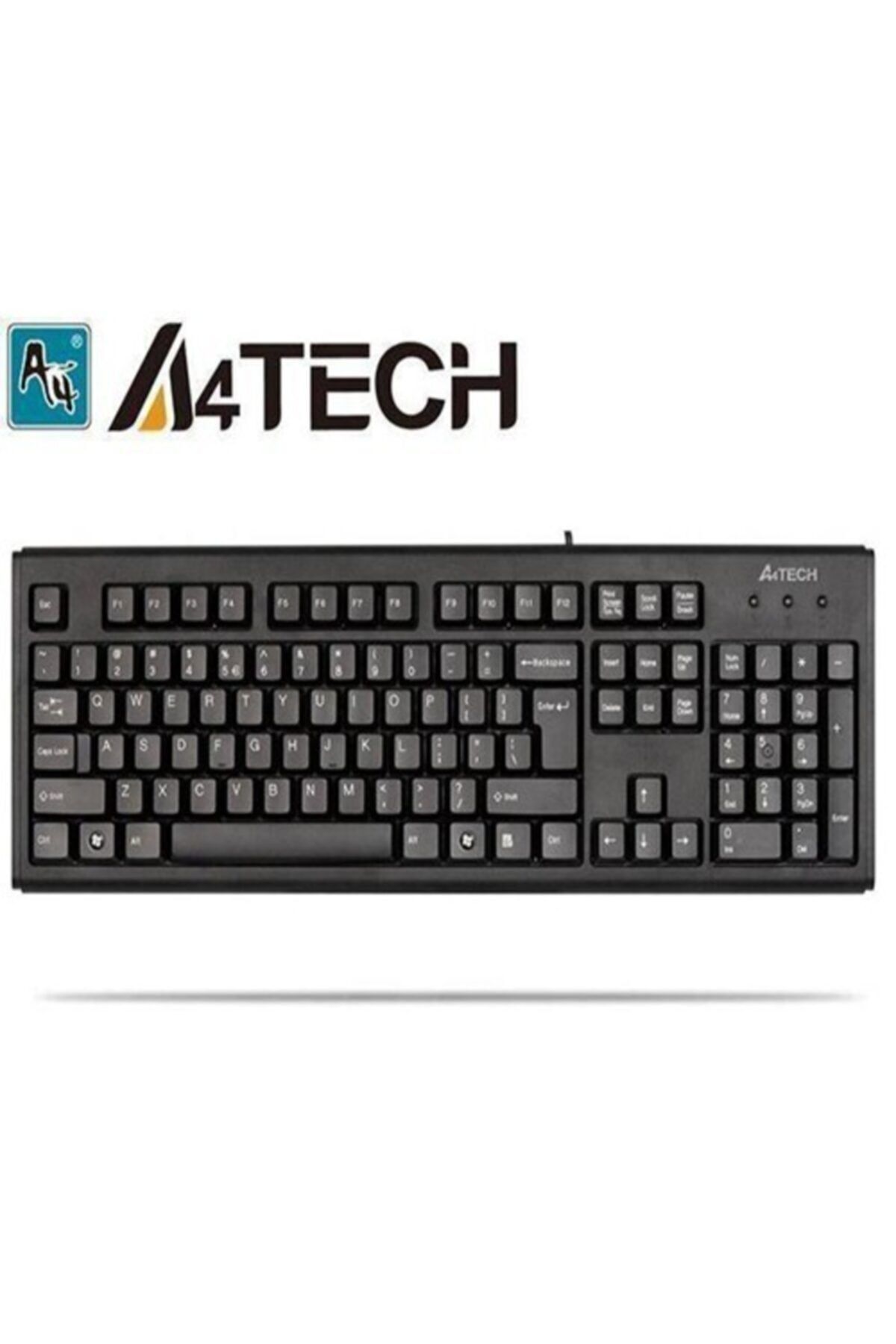 A4 Tech Km-720 Q Usb Siyah Klavye