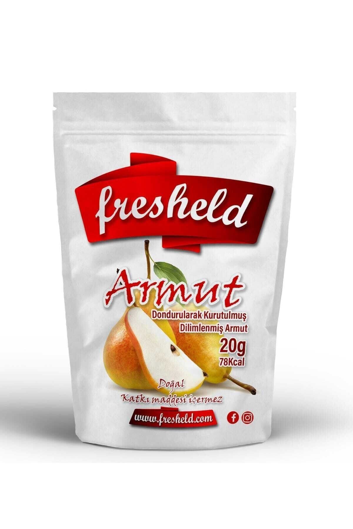 Fresheld Dondurularak Kurutulmuş Dilimlenmiş Armut 20gr