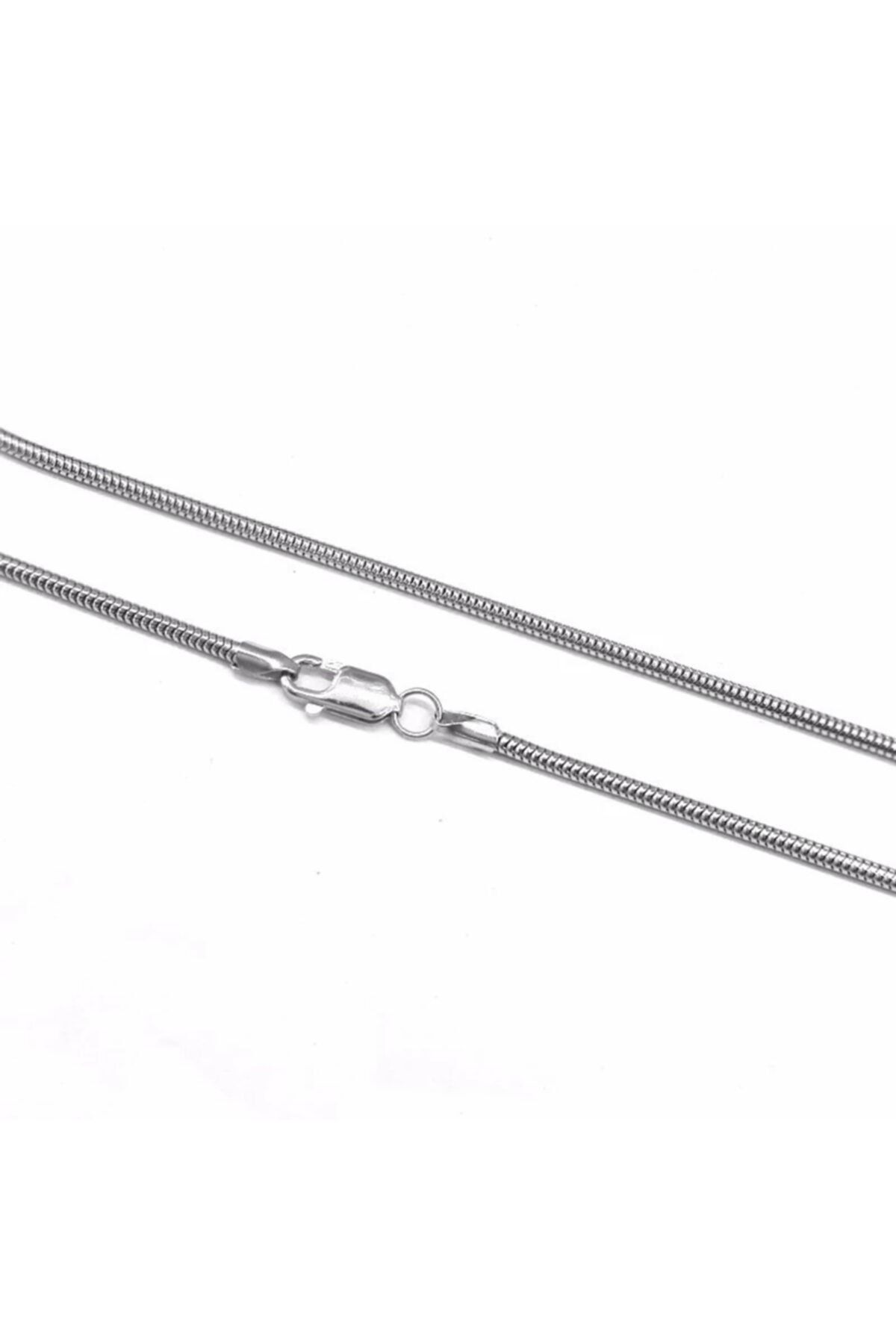 HemaZen Paslanmaz Çelik Yılan Kolye 70cm 2,5mm Snake Zincir Yamaç Kolye