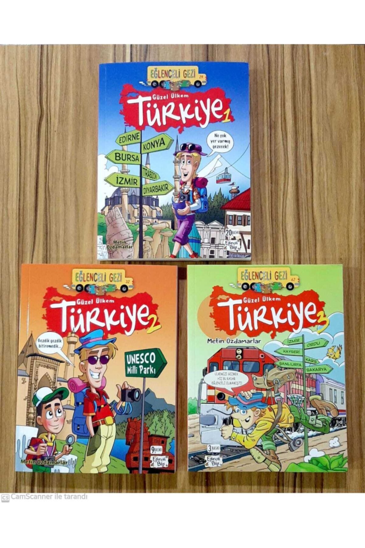 Timaş Yayınları Eğlenceli Bilgi Güzel Ülkem Seti 3 Kitap