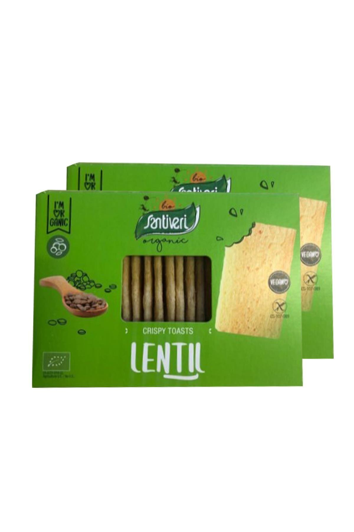 Santiveri Organik Glutensiz Mercimek Gevreği 100 gr X 2