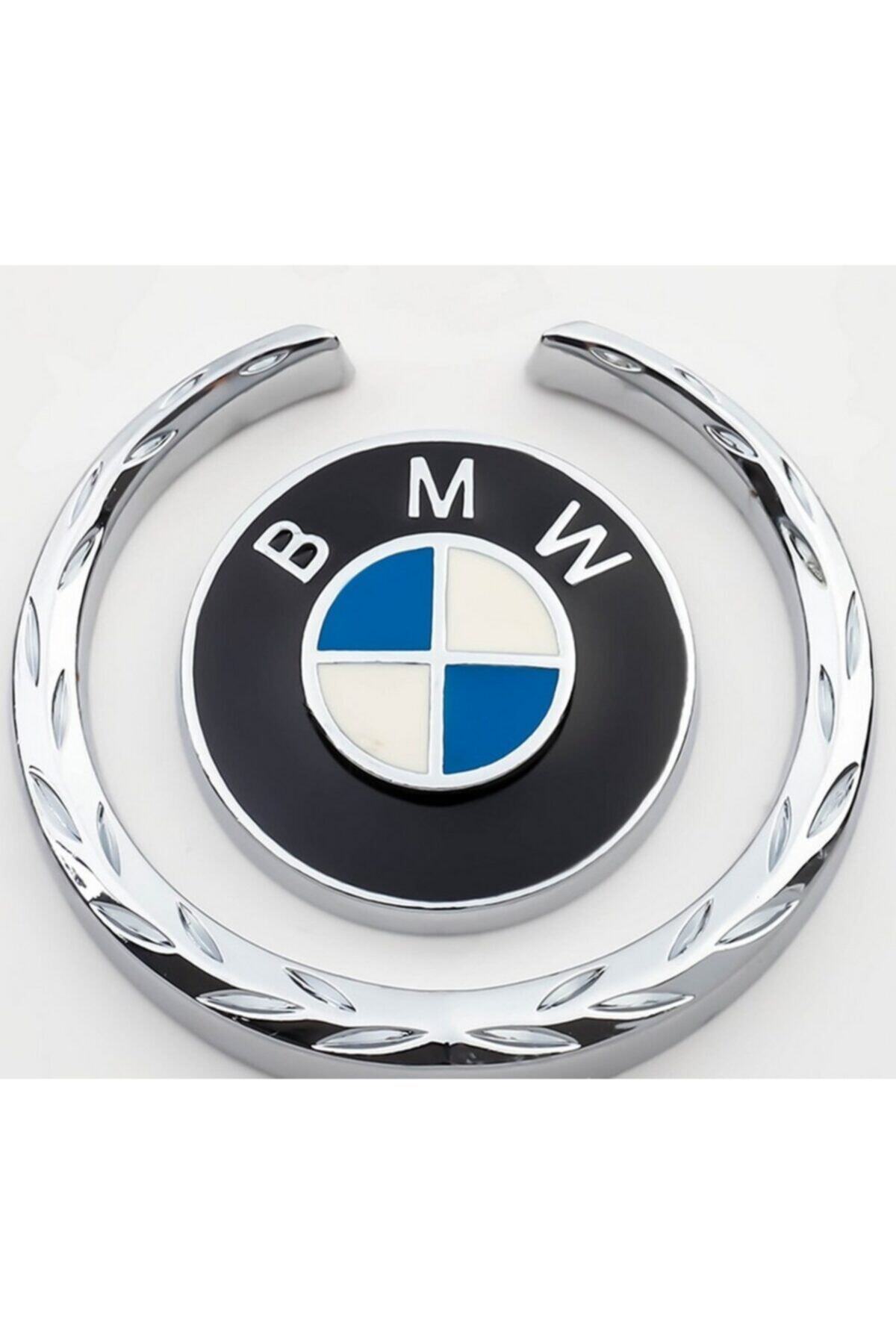 BMW Buğday Kulakları Krom Metal 3m 3d Logo Oem Ürün