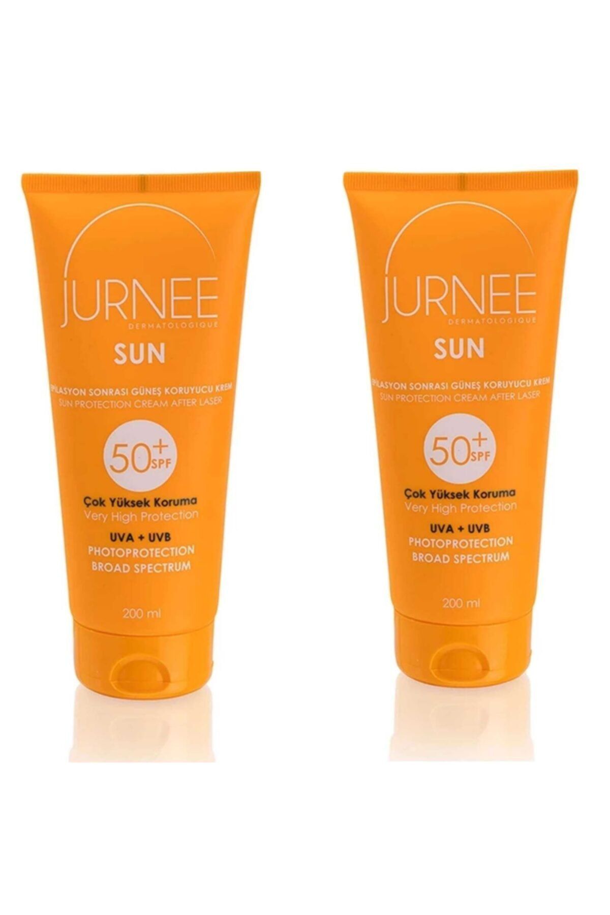 Jurnee Epilasyon Sonrası Spf 50+ Güneş Koruyuculu Krem 2x50 Ml