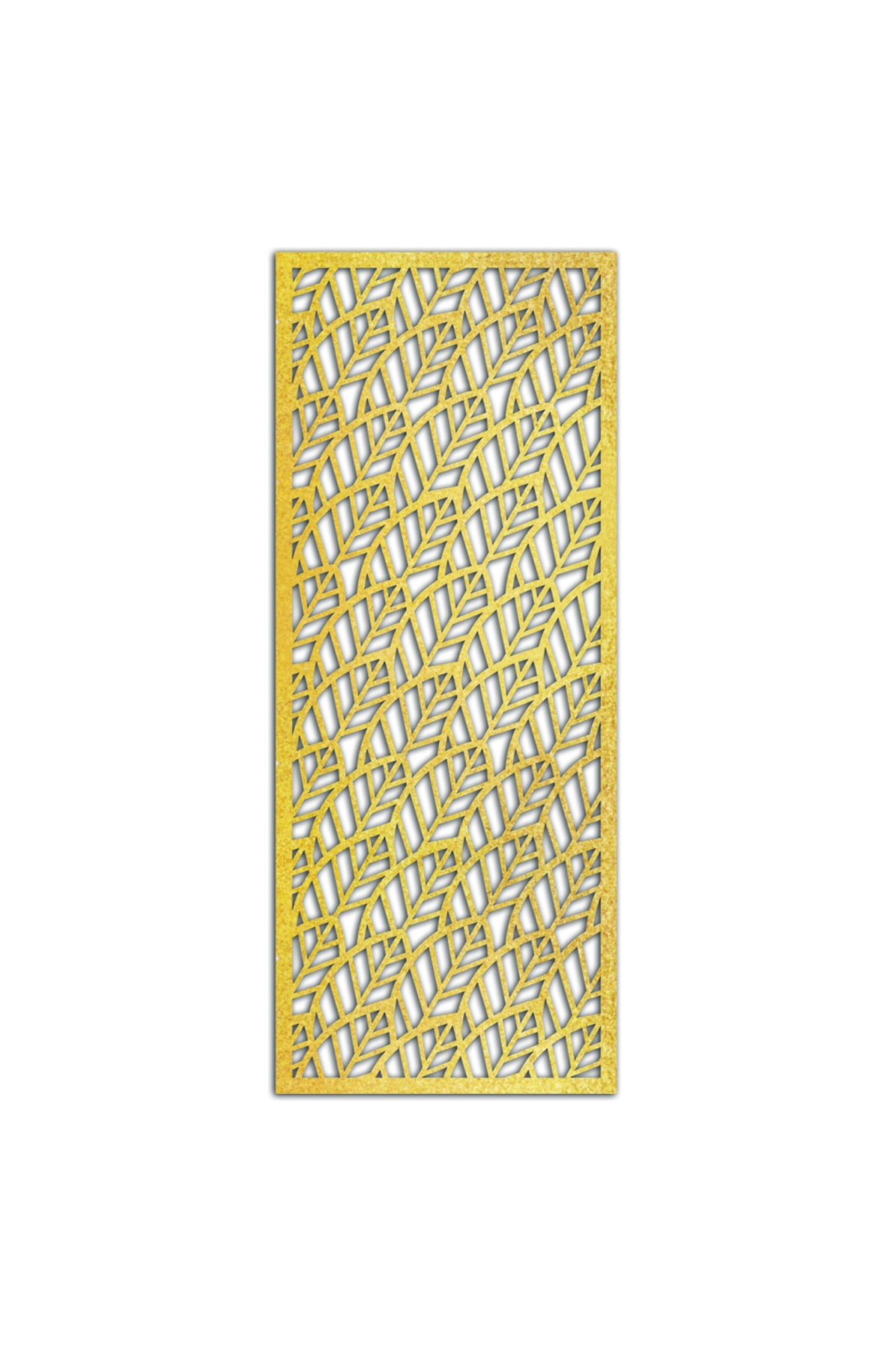 Liar Dekor Liar Ahşap Seperatör (Paravan) - KSP-66 - (10 mm) - (85 cm x 210 cm) - (Gold)