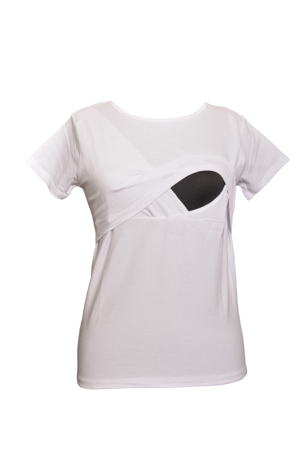 Luvmabelly Luvmabelly Maternity 2501_2516 Pamuklu Lohusa Emzirme Tshirt (9 Renk Mevcut)