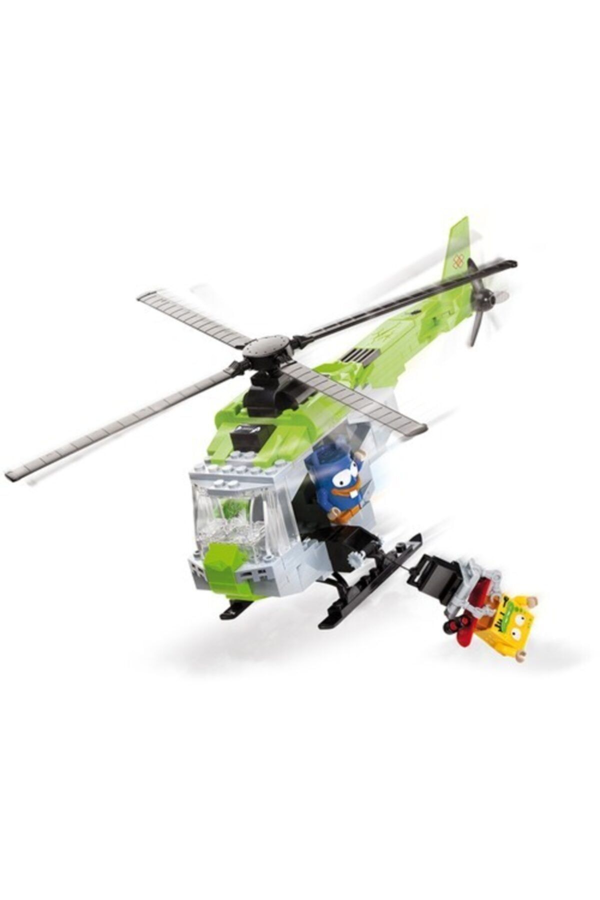 COBI Çöps Trash Pack Helicopter 200 Parça Lego