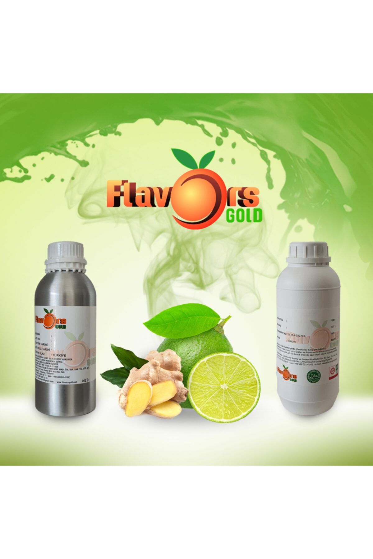 GOLD FLAVORS Limon Ve Zencefil Aroması