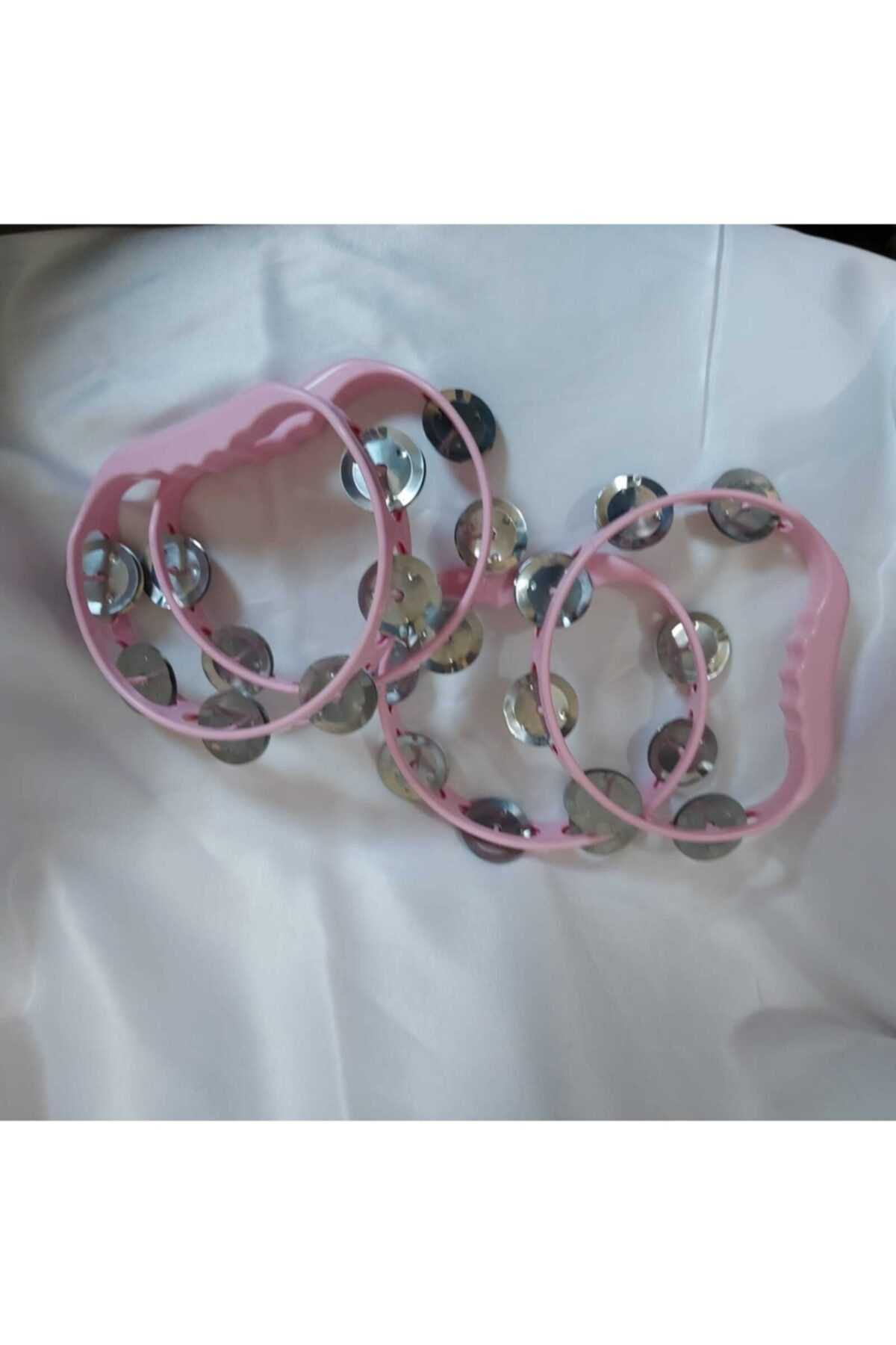 Aker Hediyelik Pembe 5 Adet Plastik Def