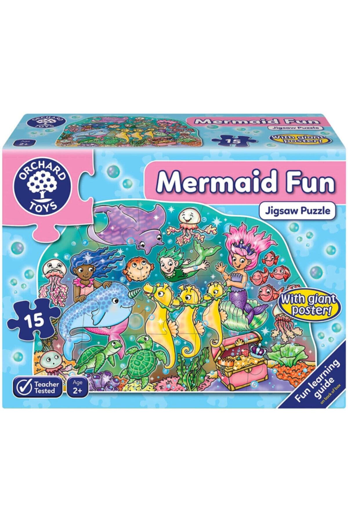 Orchard Toys Denizkızı Eğlencesi (mermaid Fun) Puzzle 15 Parça 294 2 Yaş+