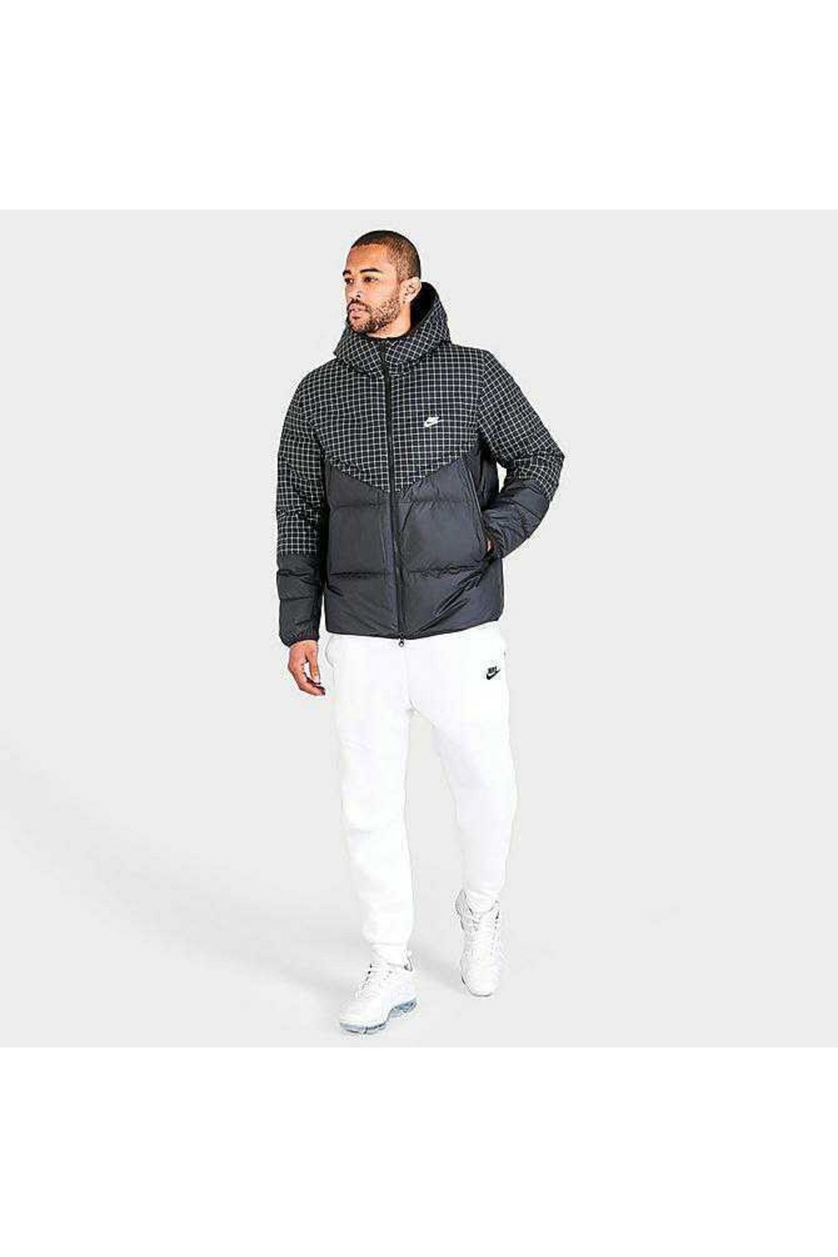 Full-zip Men\'s - Storm-fit Hoodie Sportswear Windrunner Nike Coat All Over Trendyol Print