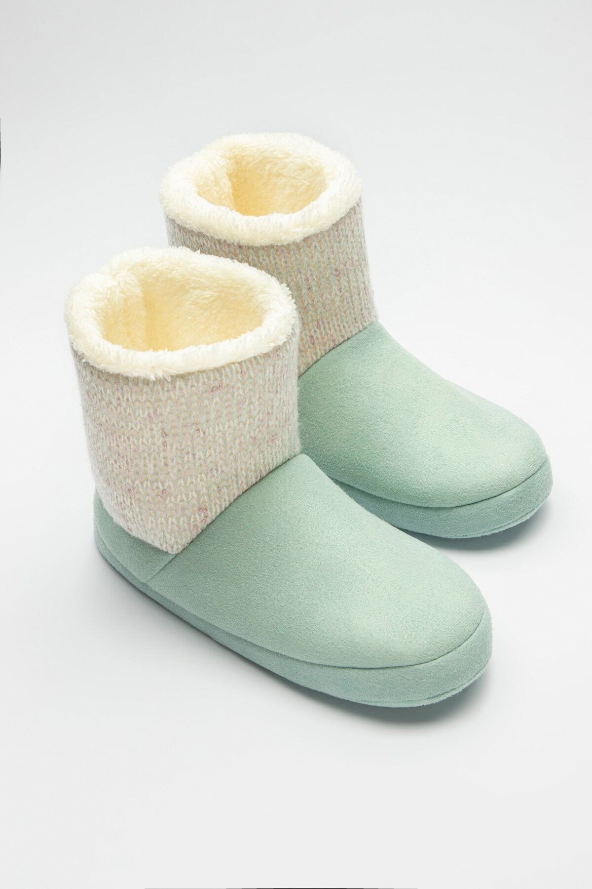 Green slipper boots store