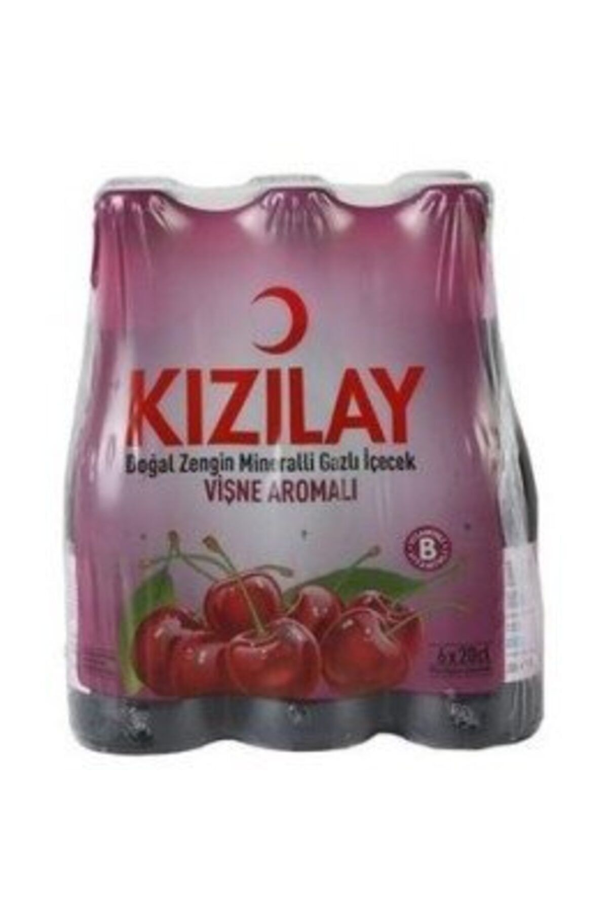 Kızılay Soda Vişne Aromalı 200 ml 6'lı