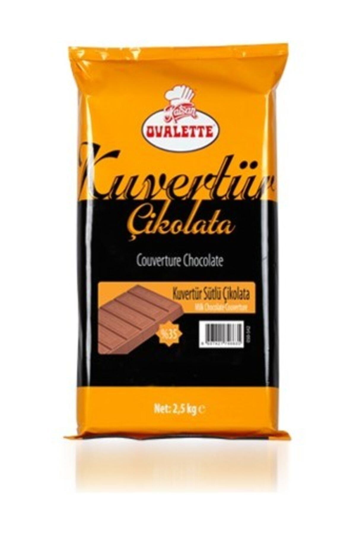 ovalette Sütlü Kuvertur 2.5 kg