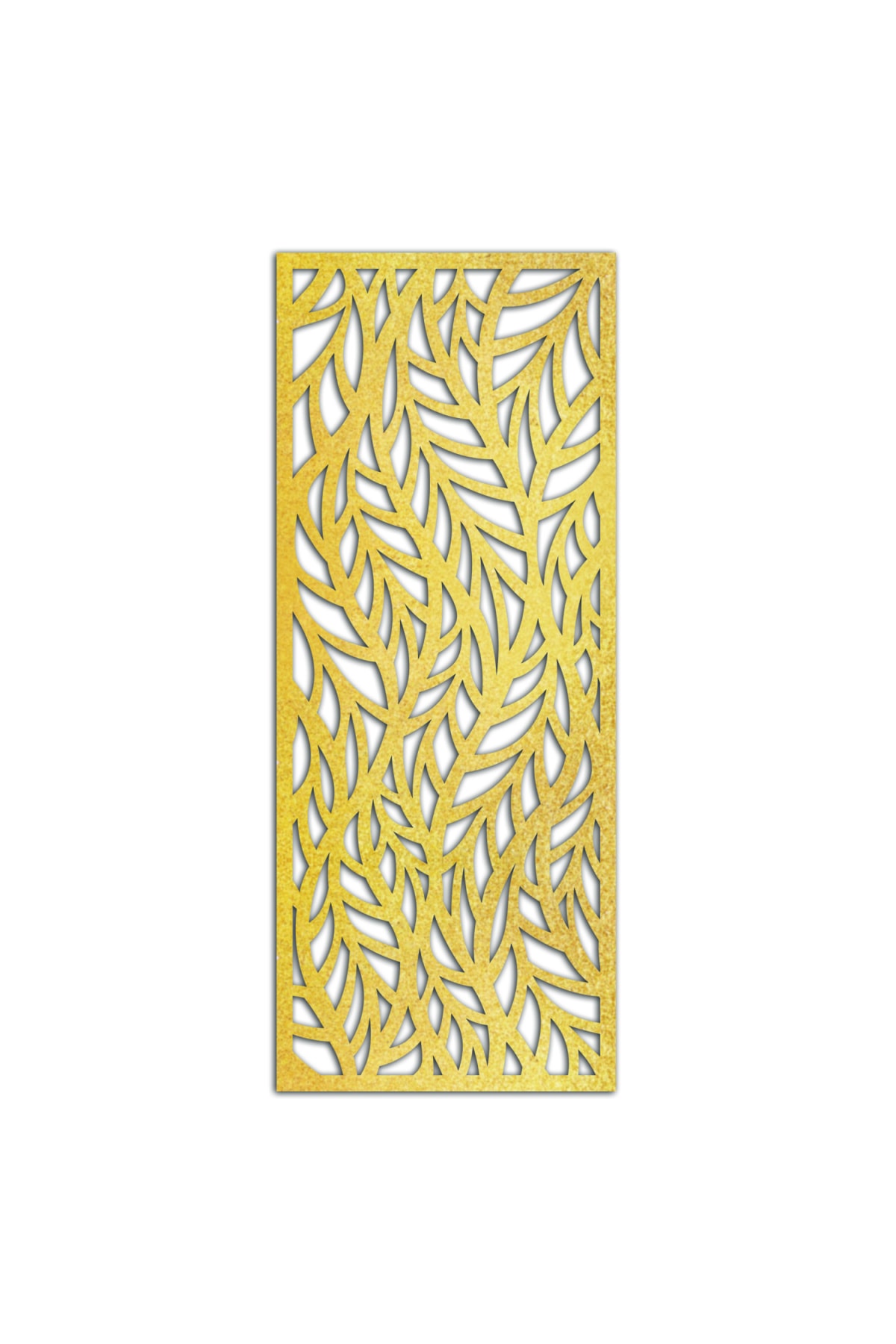 Liar Dekor Liar Ahşap Seperatör (Paravan) - KSP-194 - (18 mm) - (100 cm x 210 cm) - (Gold)
