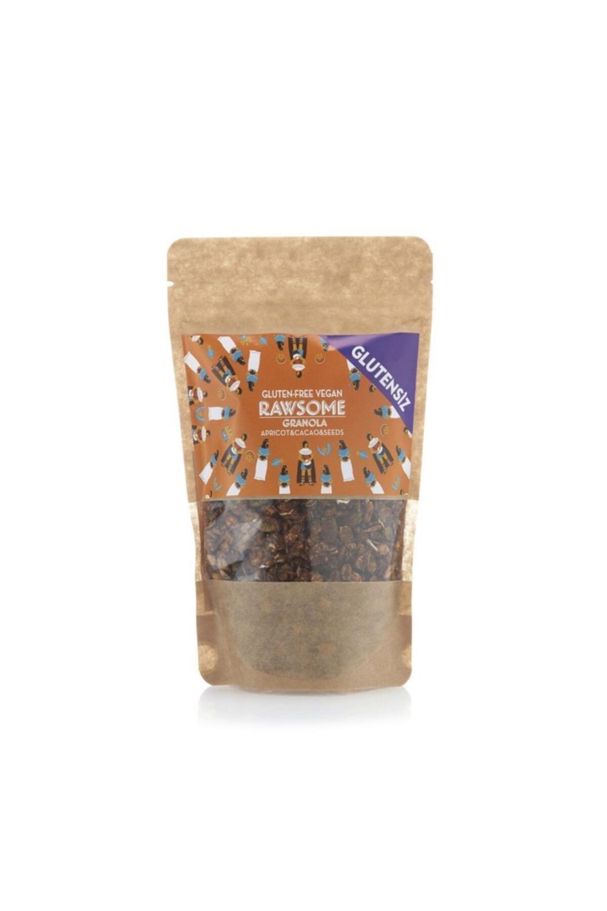 Rawsome Kayısı & Kakao & Çekirdekli Granola Glutensiz 250 gr