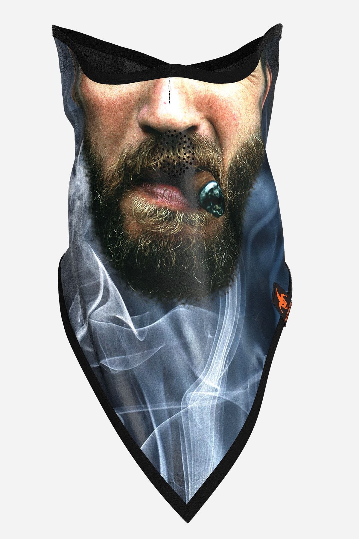 Maskara Snowboard Baskılı Üçgen Maske