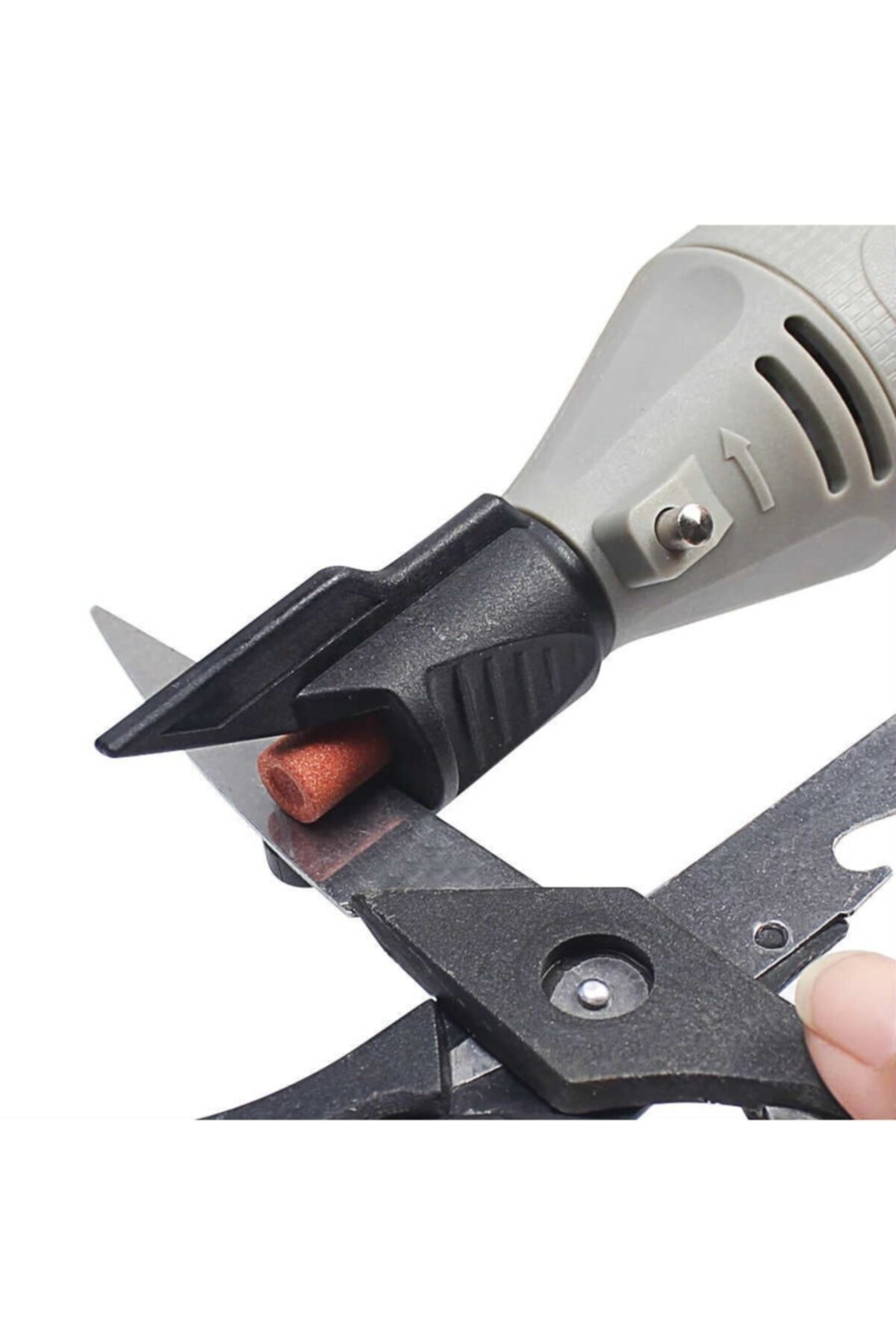 hilda Gravür Aletleri Bıçak-makas Bileme Taşlama Başlığı(2 Adet Taşlama Uç Hediye)