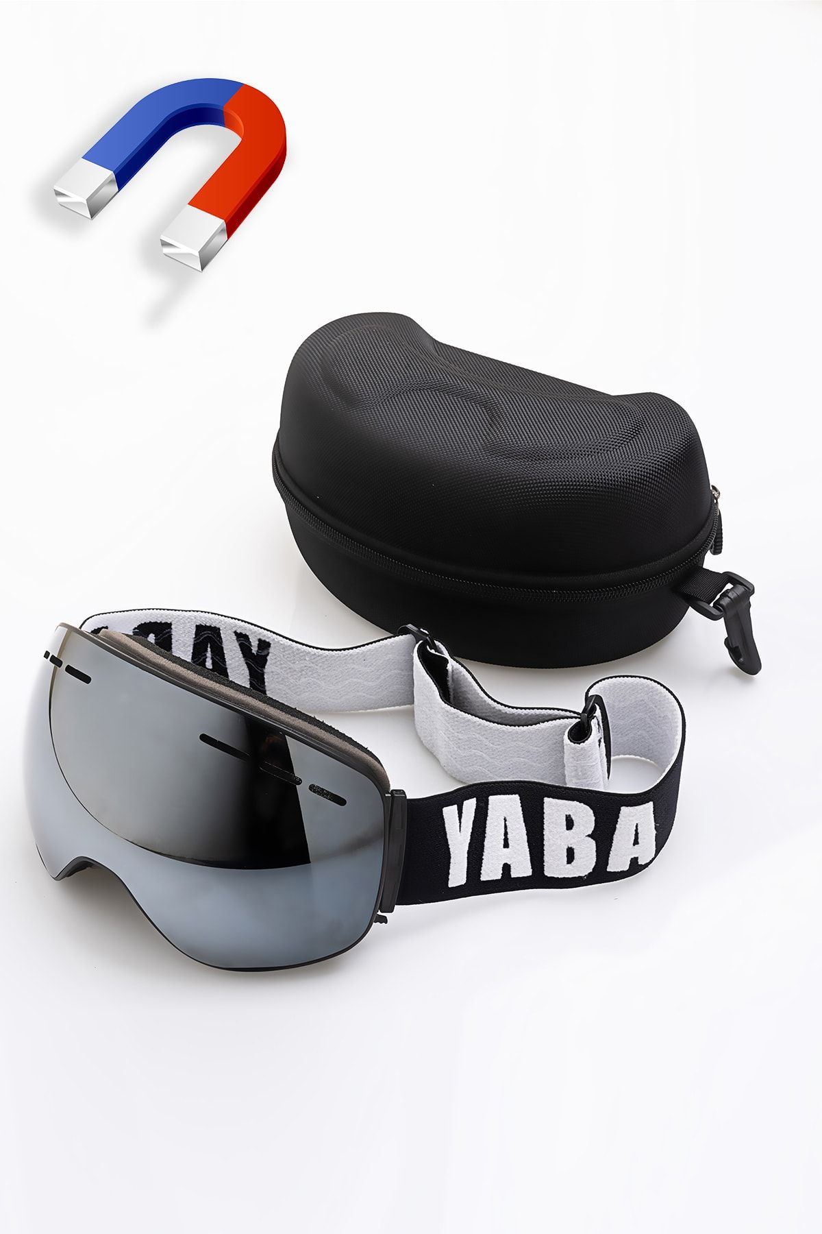 YABA Manyetik Kayak Gözlüğü - Snowboard Gözlüğü - Goggle