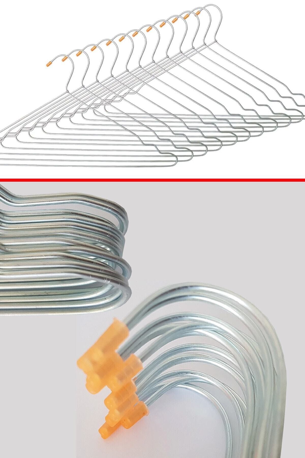HAKTAN Metal Elbise Askısı 24 Adet De001