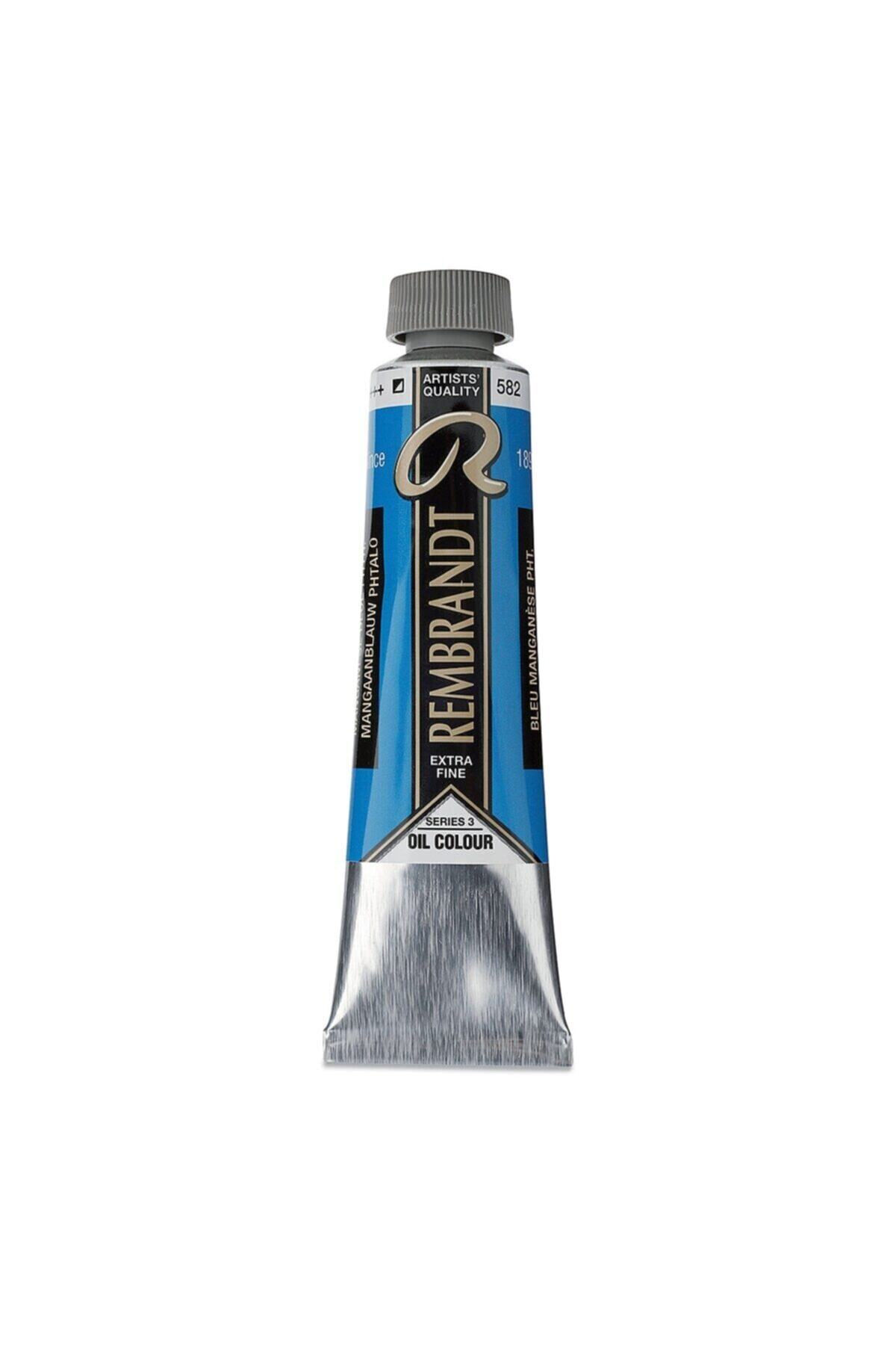 Rembrandt Artists'  Yağlı Boya 40ml  Manganese Blue Phthalo