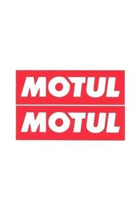 2 Adet Motul Sticker 10 X 2,5cm Motul Yağ Sticker Image 0
