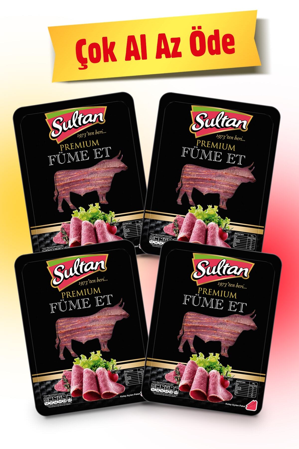 SULTAN ET Çok Al Az Özde (4 Adet Füme Et 60 Gr)