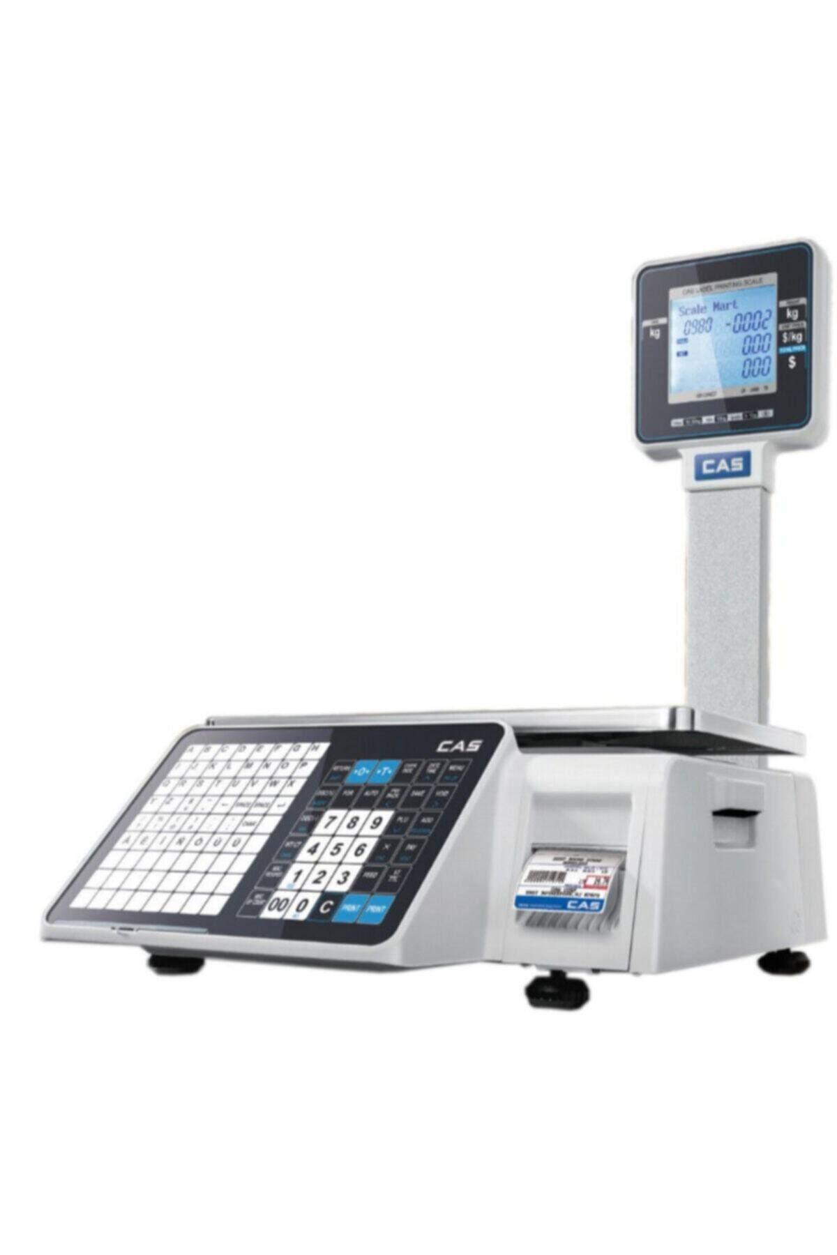 CAS Cl 3000 30 Kg Barkodlu Terazi