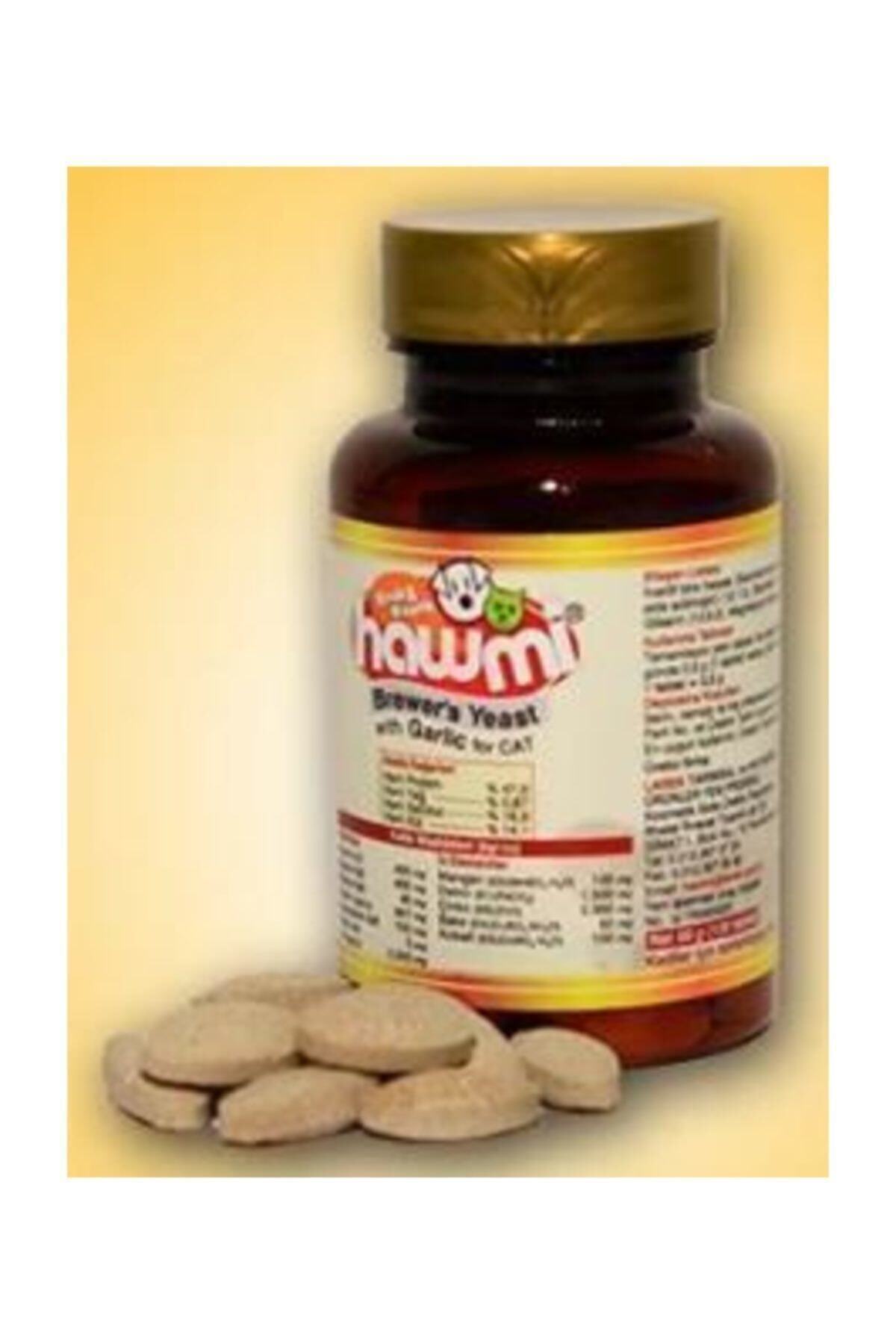 Hawmi Brewers Yeast Garlic Sarımsak Ve Maya Kediler Için 120 Tablet