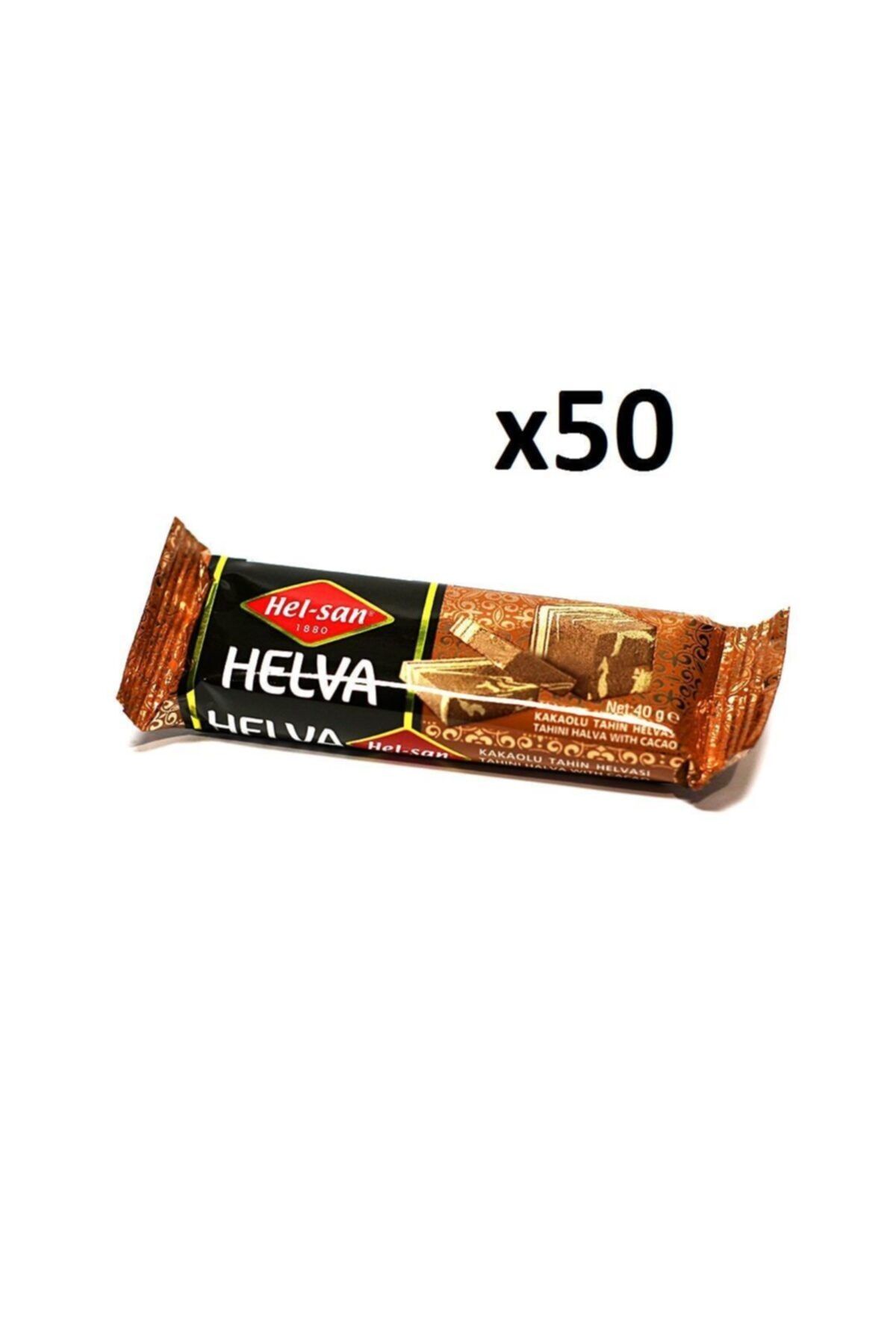 HELSAN Kakaolu Helva 40 Gr X 50 Adet