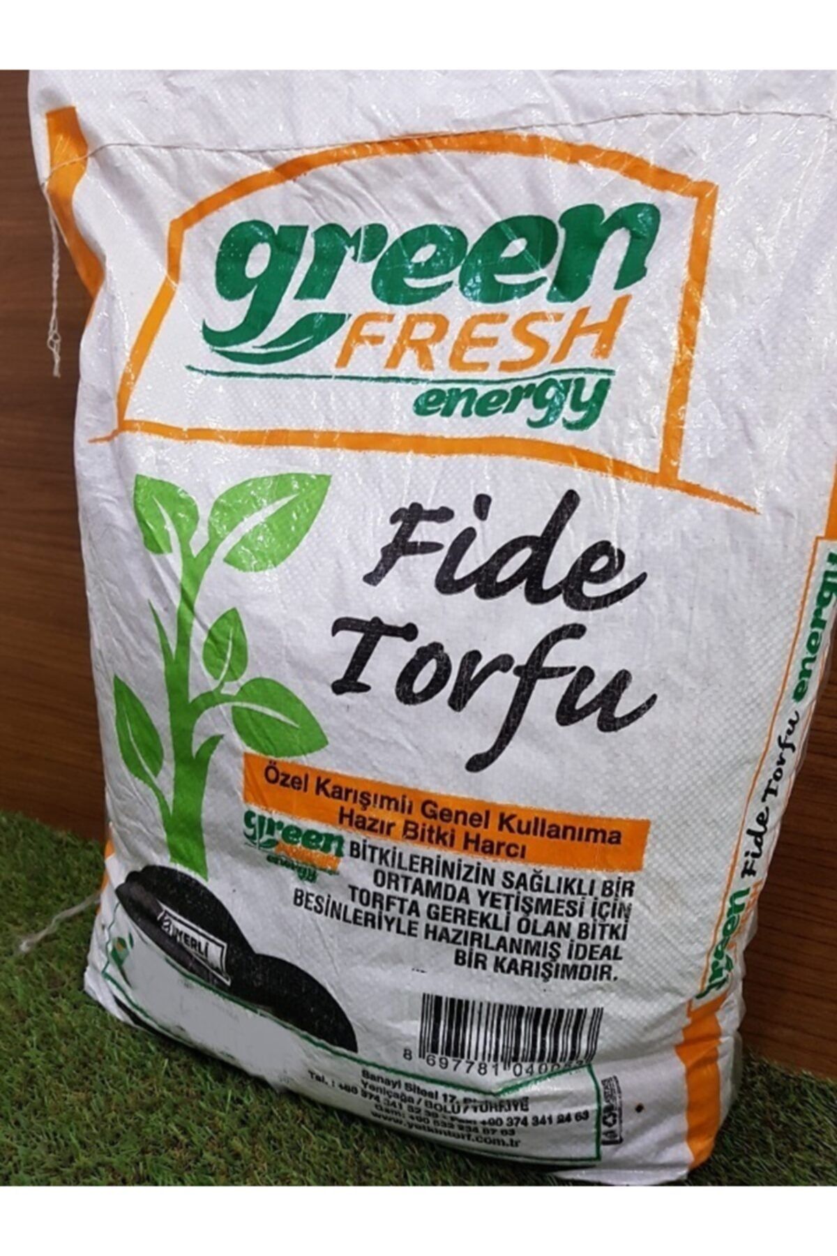 green fresh Torf Toprak 3 Adet 40 lt