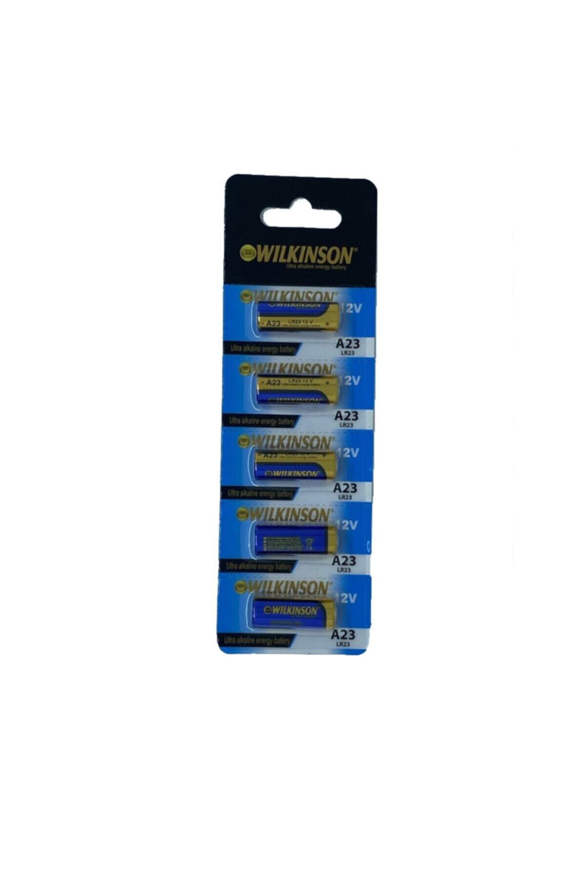 Hibrit Shop Wılkınson 23a V23ga Mn21 12v Alkalin Pil Kepenk Anahtar Pili Beşli Paket