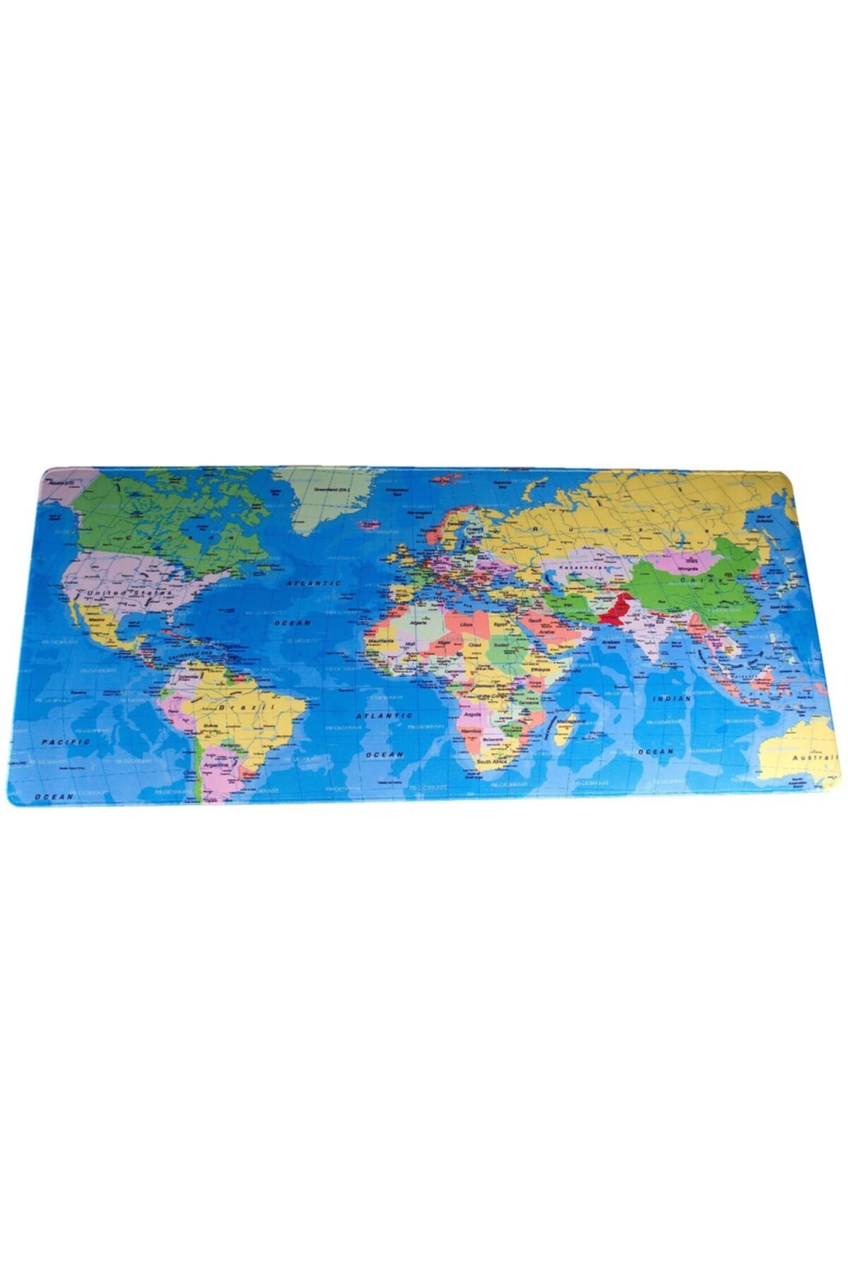 Hobimtek Ht-113 Dünya Haritalı Mousepad 90x40 Büyük Boy