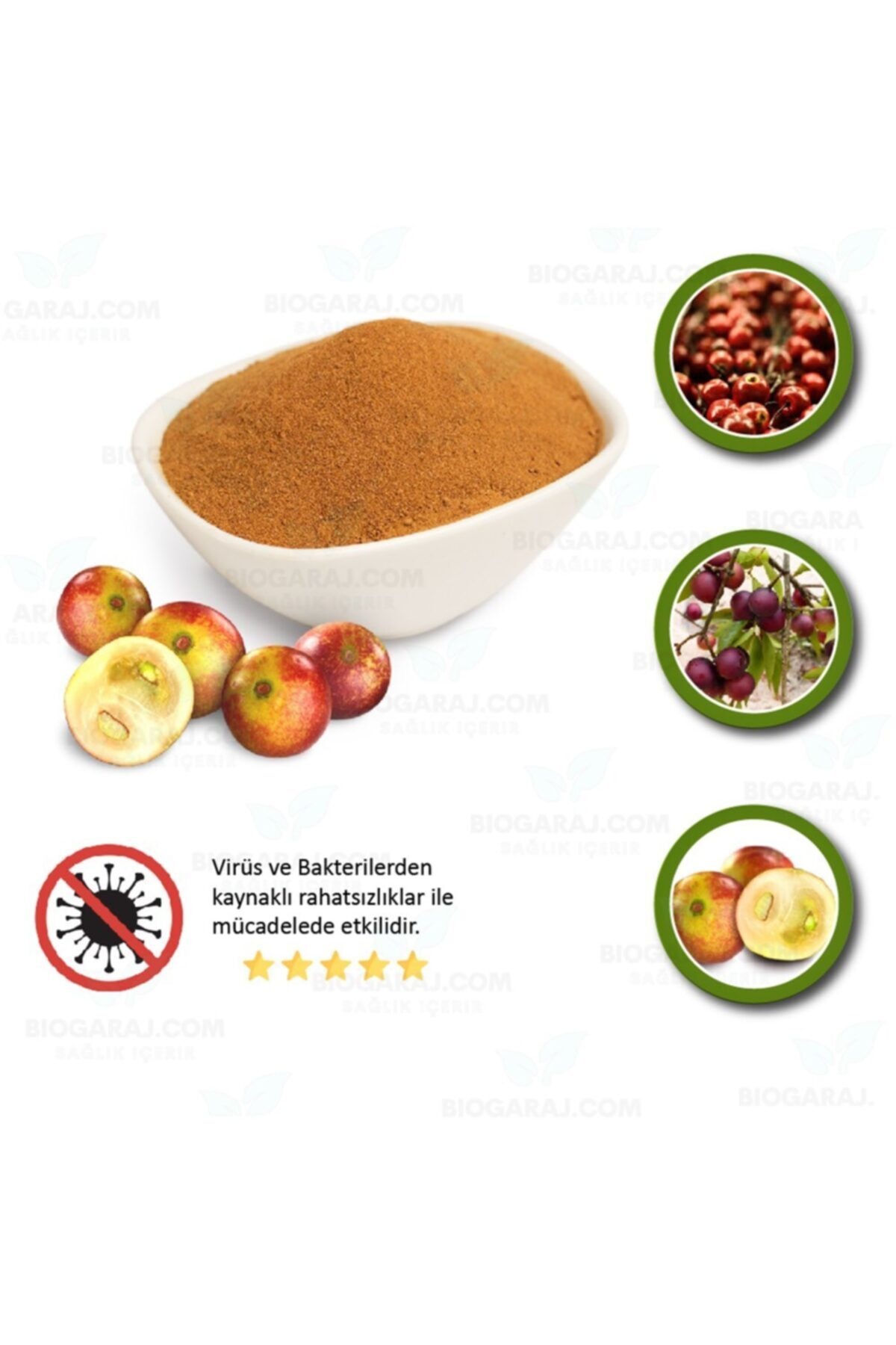 Ayhan Ercan Organik Camu Camu Toz 100 G
