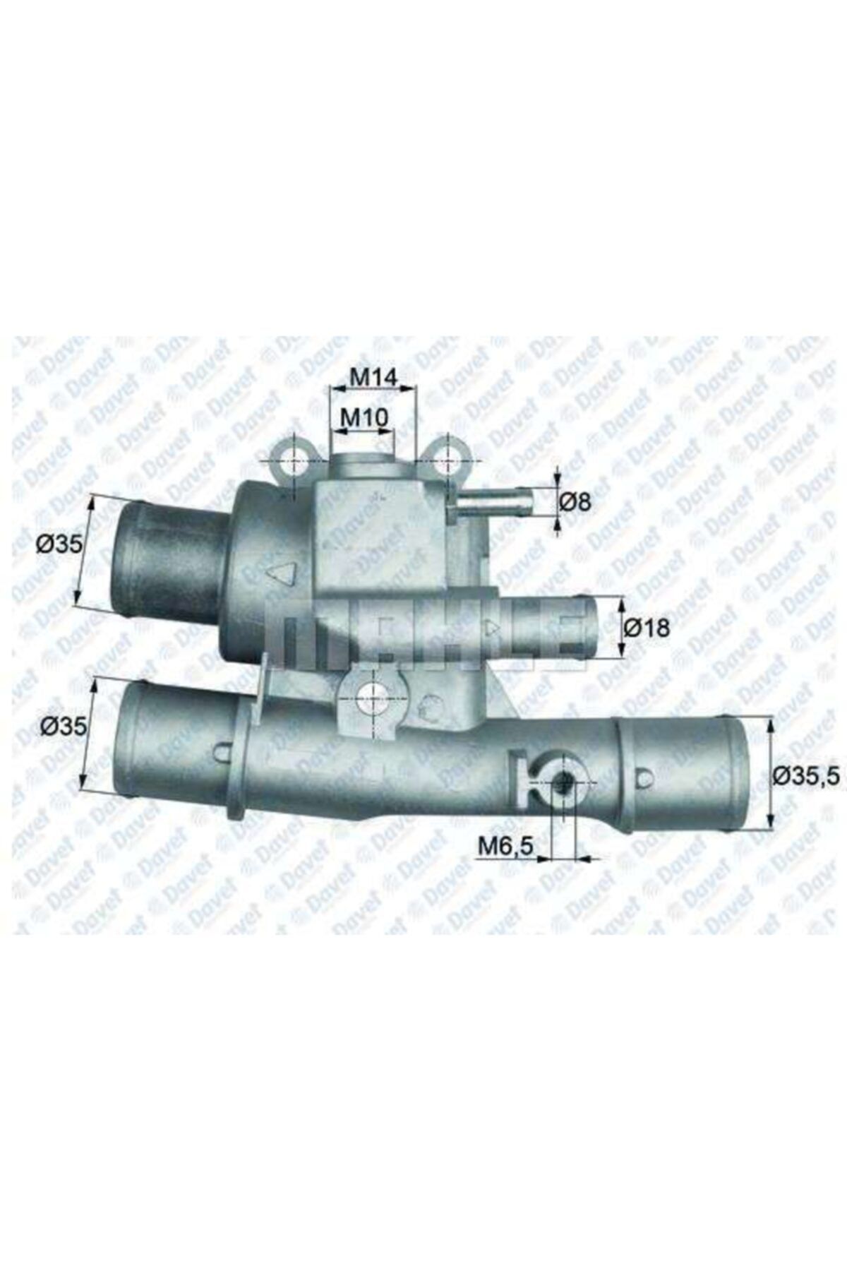 MAHLE Termostat (88°) Doblo Palıo Weekend Albea Bravo Brava Marea Stılo Dedra Lybra 1.6 16v