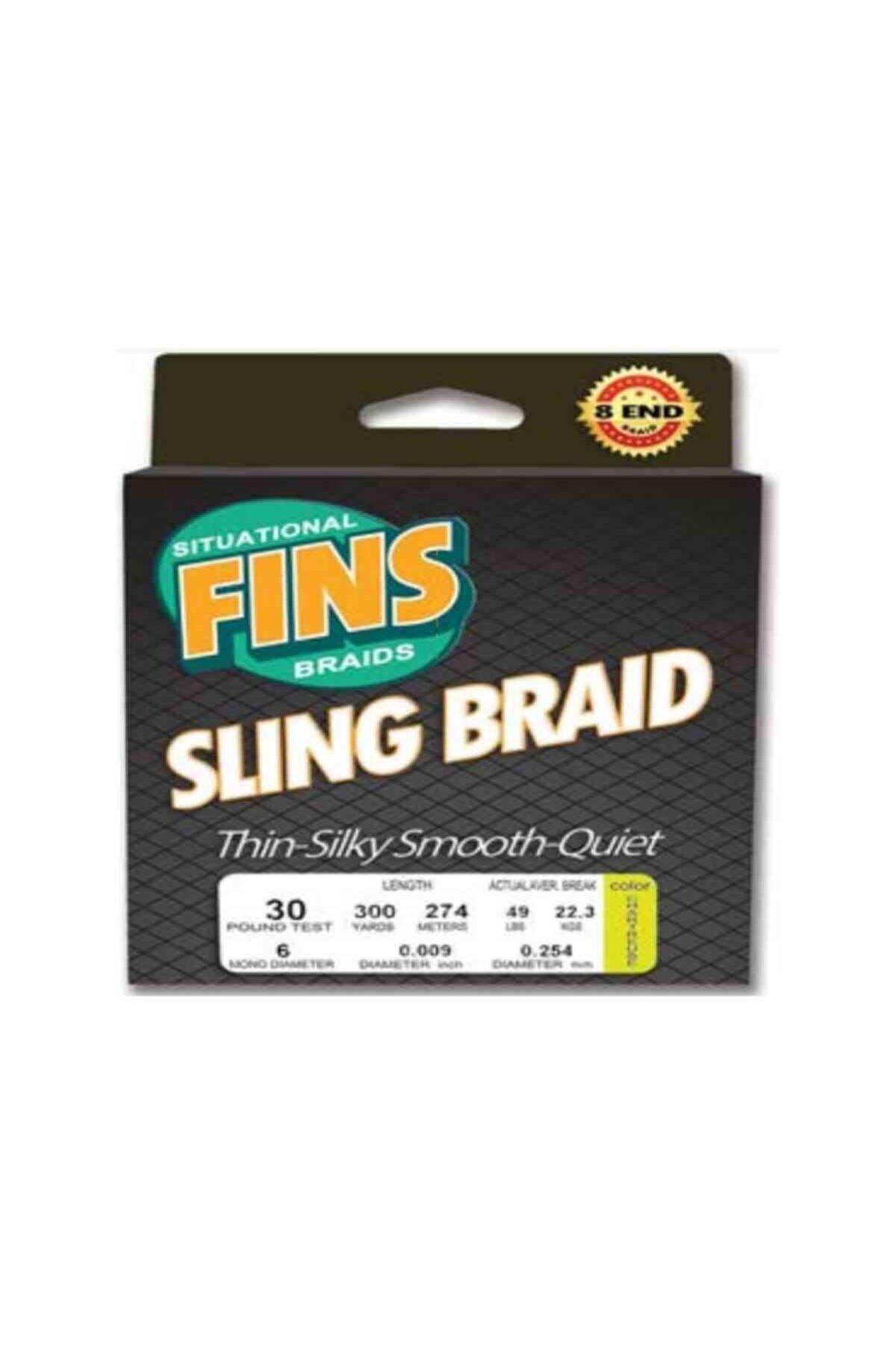 FINS Sling Braid Örgü Ip Misina Açık Yeşil 137 Metre